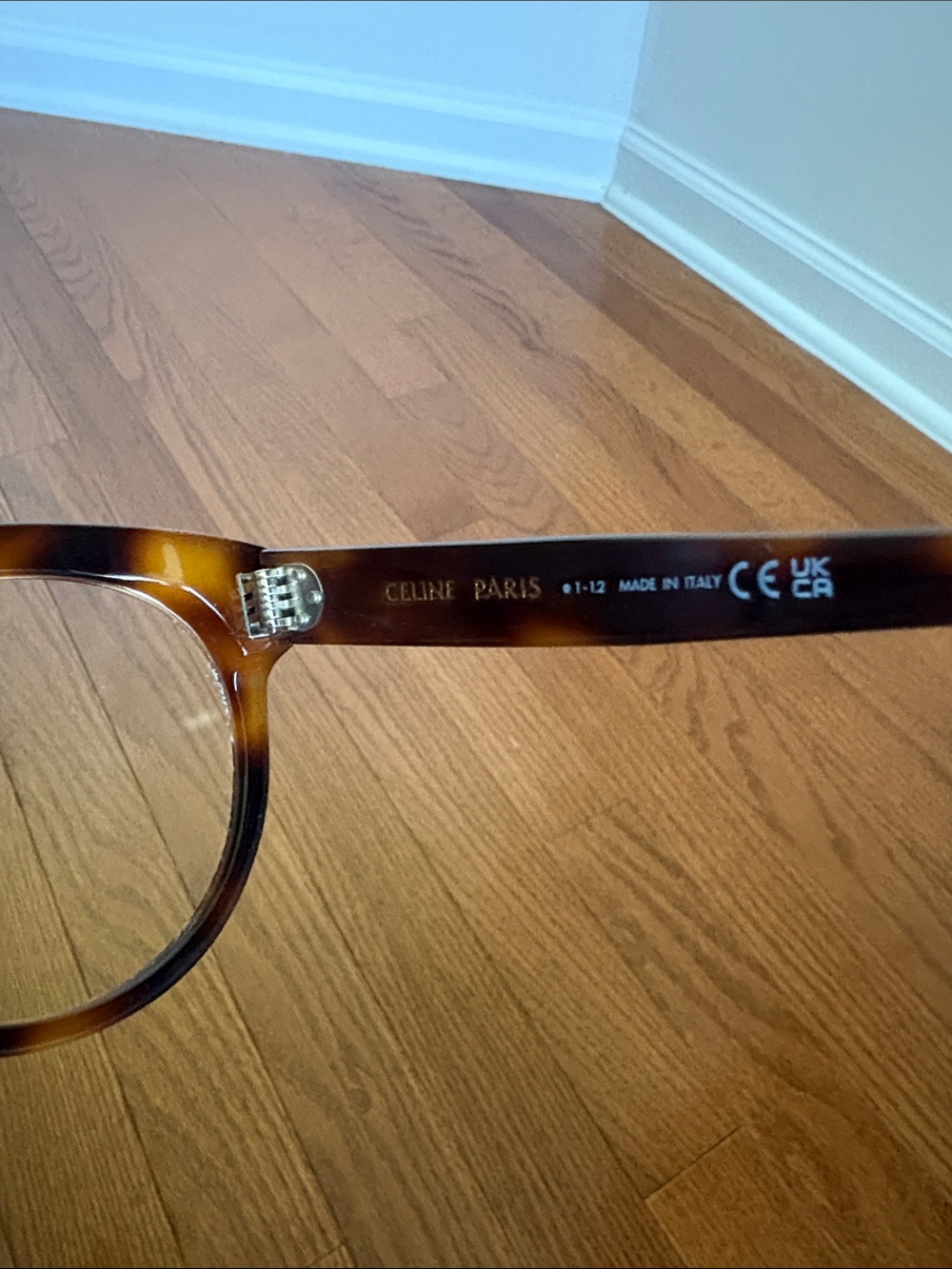 Celine Tortoiseshell Round Eyeglasses - Picture 7 of 11